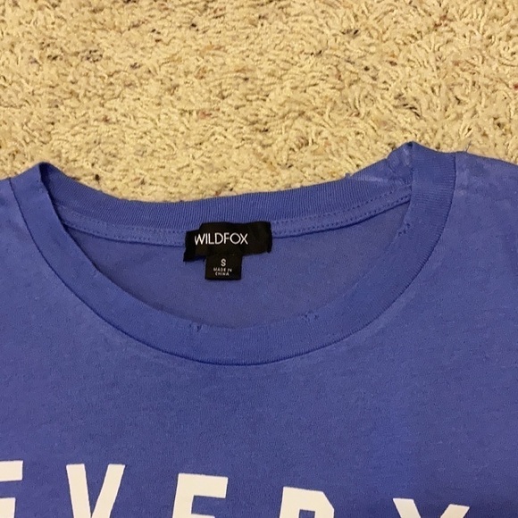 Wildfox every hour is happy hour graphic keke tee - Picture 2 of 4